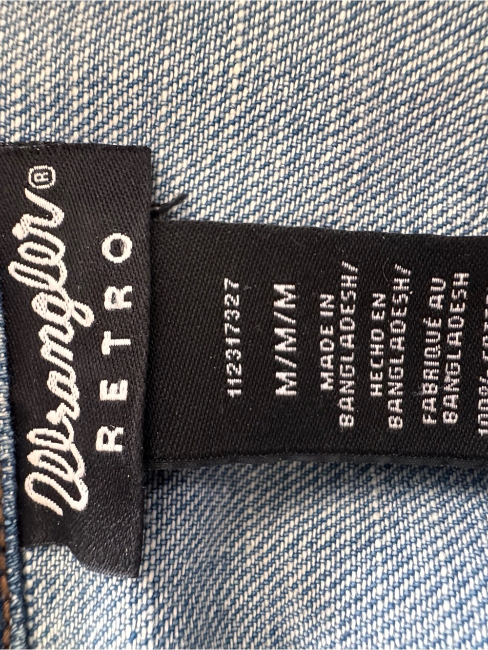 Wrangler Denim Maxi Collared Dress